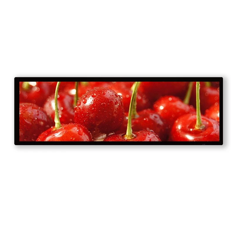 28 Inch LCD Bar Yerekana Kabiri Isura Mugaragaza