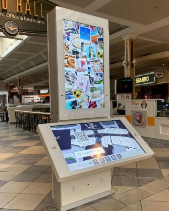 Nibihe Scenarios Bikwiranye na Touchscreen Yerekana Kiosks